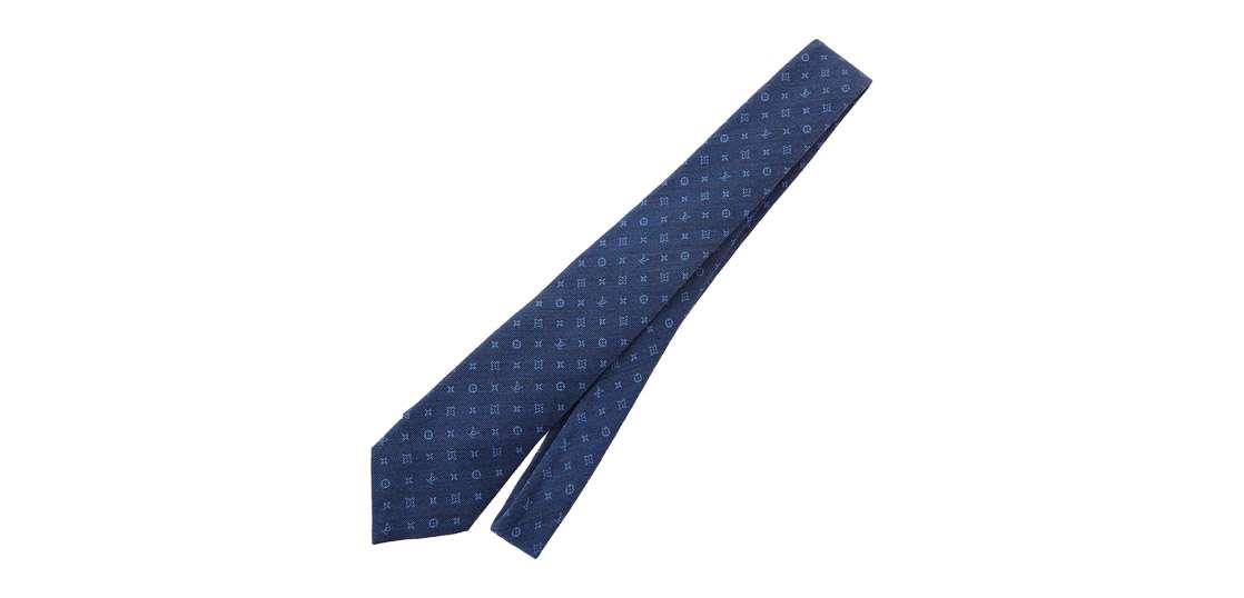 ルイヴィトン M77087 モノグラム ジーンシー 総柄 ネクタイ 買取実績