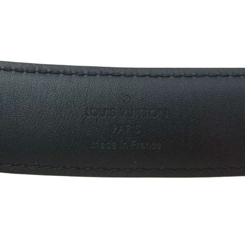 ルイヴィトン M9636 ダミエグラフィット シルバー金具 スクエアバックル ベルト 買取実績 画像