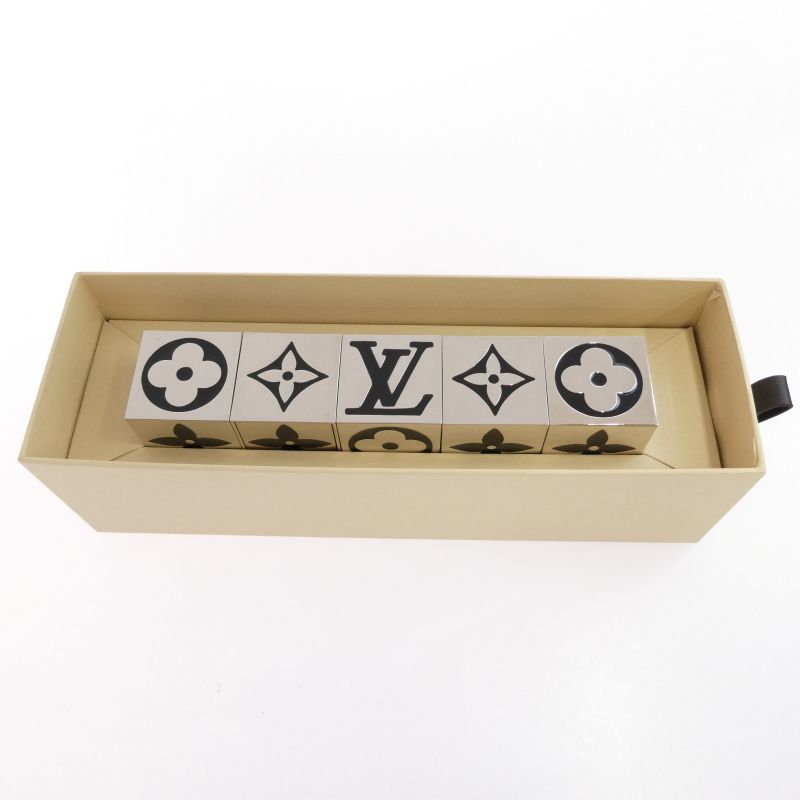 ルイヴィトン M99454 LV CUBE GAME クリスマス モノグラム ダイス ゲーム キューブ サイコロ 買取実績 画像