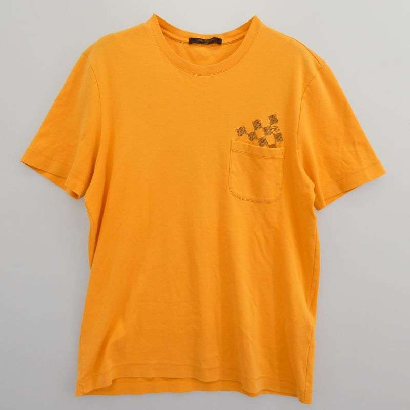 ルイヴィトン RM131M H3JR09CMS ダミエ クルーネック ポケット Tシャツ 半袖カットソー 買取実績 画像