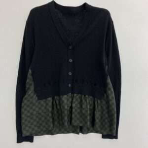 ルイヴィトン RW132W F4KC06ODC ダミエ 切替 ウール シルク フリル カーディガン 買取実績