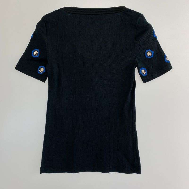 ルイヴィトン RW151A F7TS07BT5 刺繍 ロゴ パッチ 半袖 ニット Tシャツ 買取実績 画像
