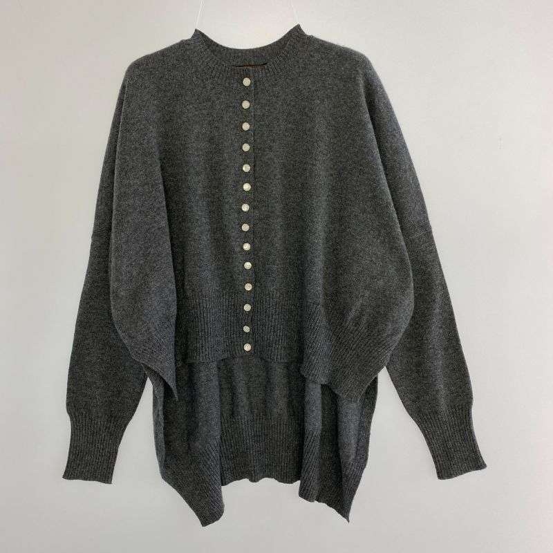 ルイヴィトン RW171A OQK FBKC12 バックロング カシミヤ カーディガン 買取実績 画像