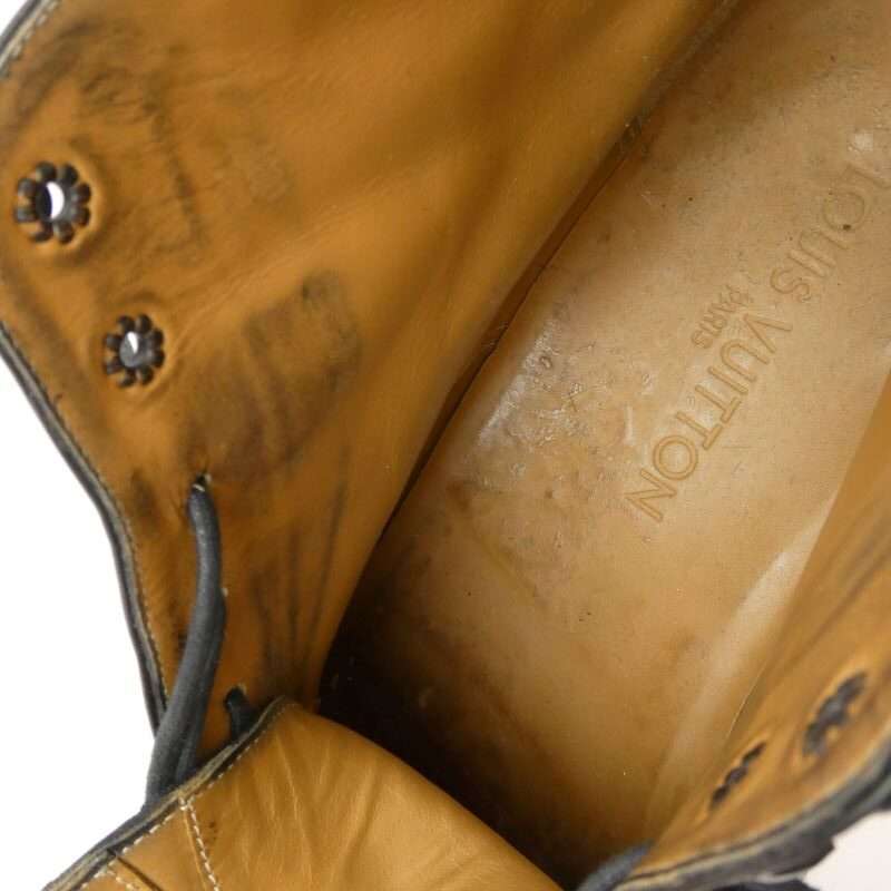 ルイヴィトン ST0072 レザー レースアップ ブーツ 買取実績 画像