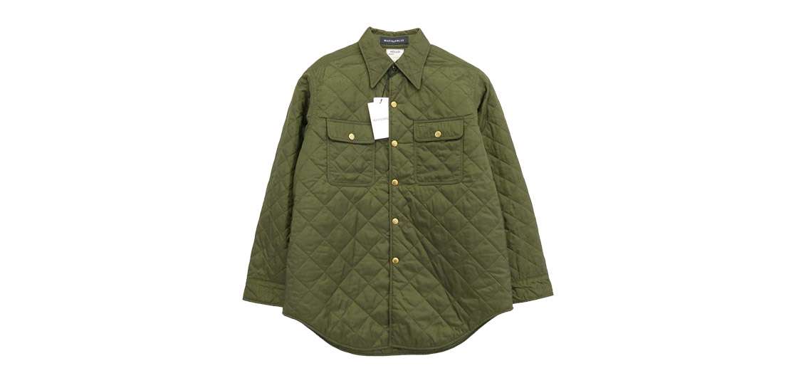 マディソンブルー MB204-5001 中綿 金ボタン キルティング シャツ ジャケット 買取実績