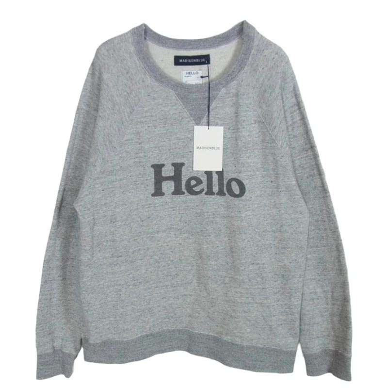 マディソンブルー MB224-7005 HELLO SWEAT L/S URAKE DYED スウェット トレーナー 買取実績 画像