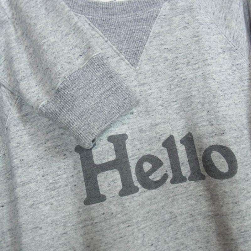 マディソンブルー MB224-7005 HELLO SWEAT L/S URAKE DYED スウェット トレーナー 買取実績 画像