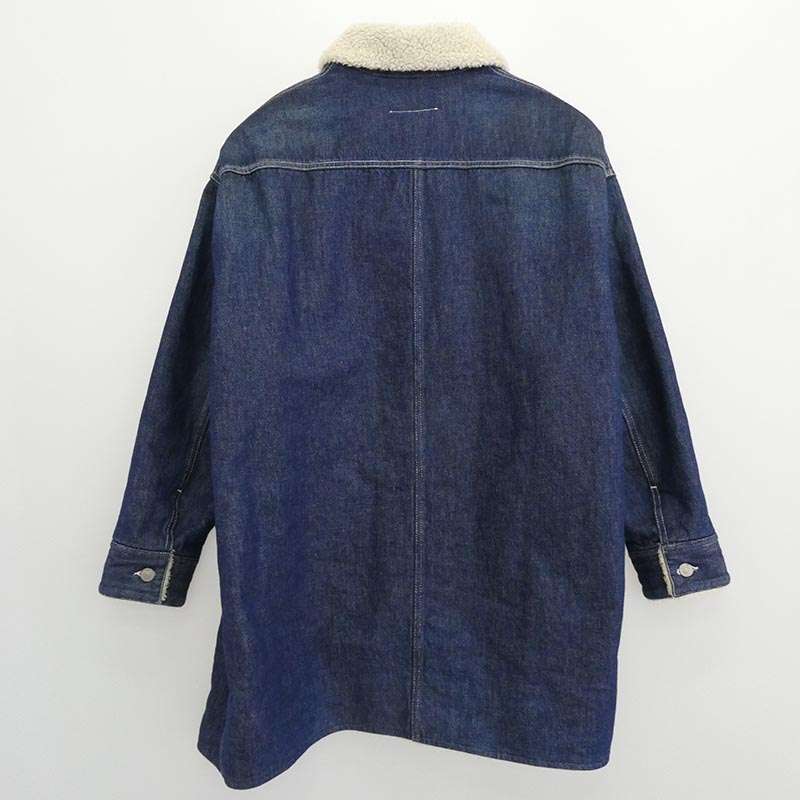 メゾンマルジェラ 18AW S52AM0078 S30640 OVER SIZE DENIM JK オーバーサイズ ボア デニムジャケット 買取実績 画像