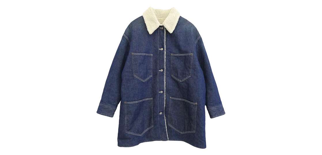メゾンマルジェラ MM6 18AW S52AM0078 S30640 OVER SIZE DENIM JK 買取実績
