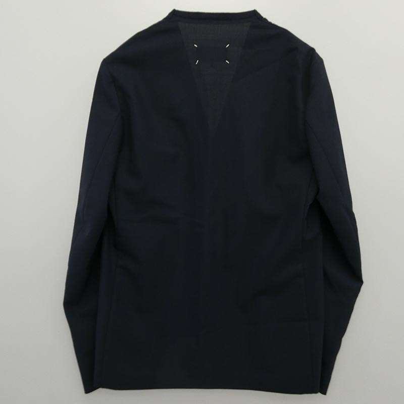 メゾンマルジェラ 18AW S50BN0357 10ライン 四つタグ ノーカラー テーラード ジャケット 買取実績 画像