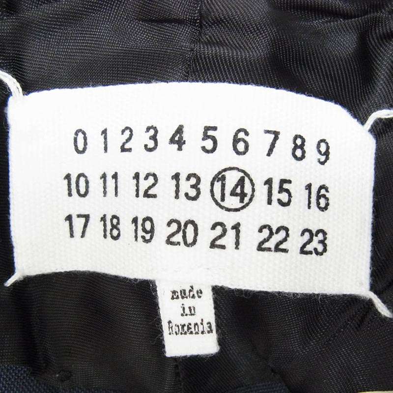 メゾンマルジェラ 19ss S50KA0443 WOOL SLACKS ボタンフライ ウール スラックス パンツ 買取実績 画像