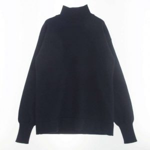 メゾンマルジェラ 21AW S50HA1029 S17835 スウェード エルボー パッチ ハイネック ウール ニット セーター 買取実績