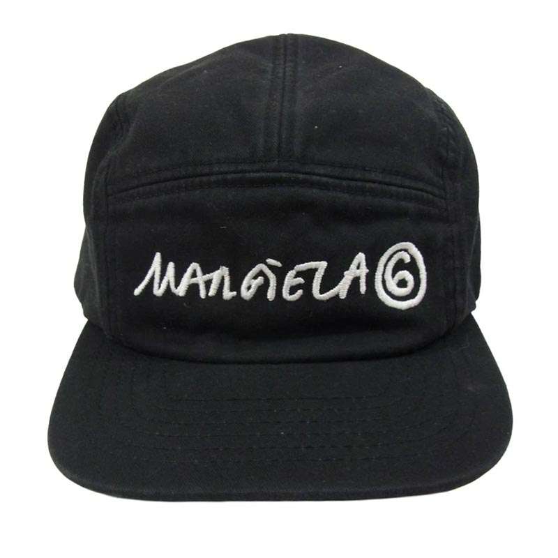 メゾンマルジェラ 22SS MM6 ロゴ刺繍 キャンプ キャップ 買取実績 画像