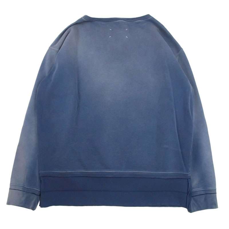 メゾンマルジェラ 22SS S50GU0189 S25520 10ライン Oversized Symbol Crew Sweat ウォッシュ加工 オーバーサイズ シンボルプリント クルーネック スウェット 買取実績 画像