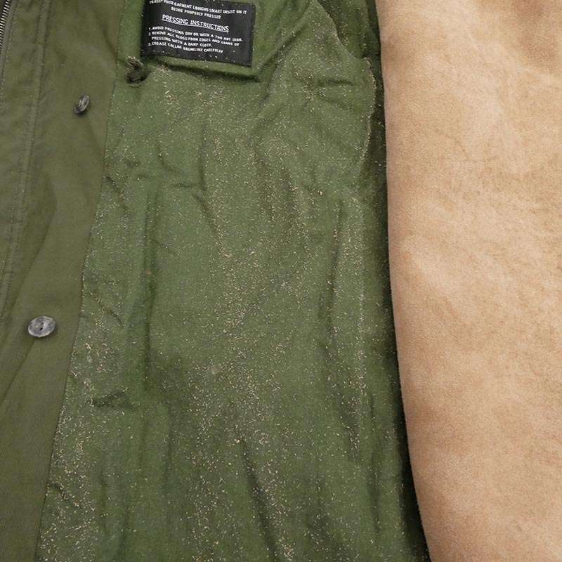 メゾンマルジェラ 4ライン 12AW ムートンライナーベスト付き 3WAY モッズ コート 買取実績 画像