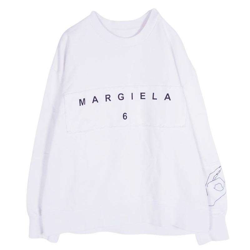 メゾンマルジェラ MM6 M60027-MM008 フロント ロゴ クルーネック スウェット トレーナ 買取実績