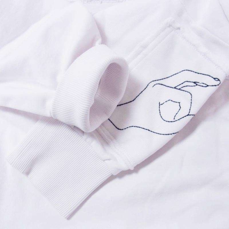 メゾンマルジェラ M60027-MM008 フロント ロゴ クルーネック スウェット トレーナ 買取実績 画像