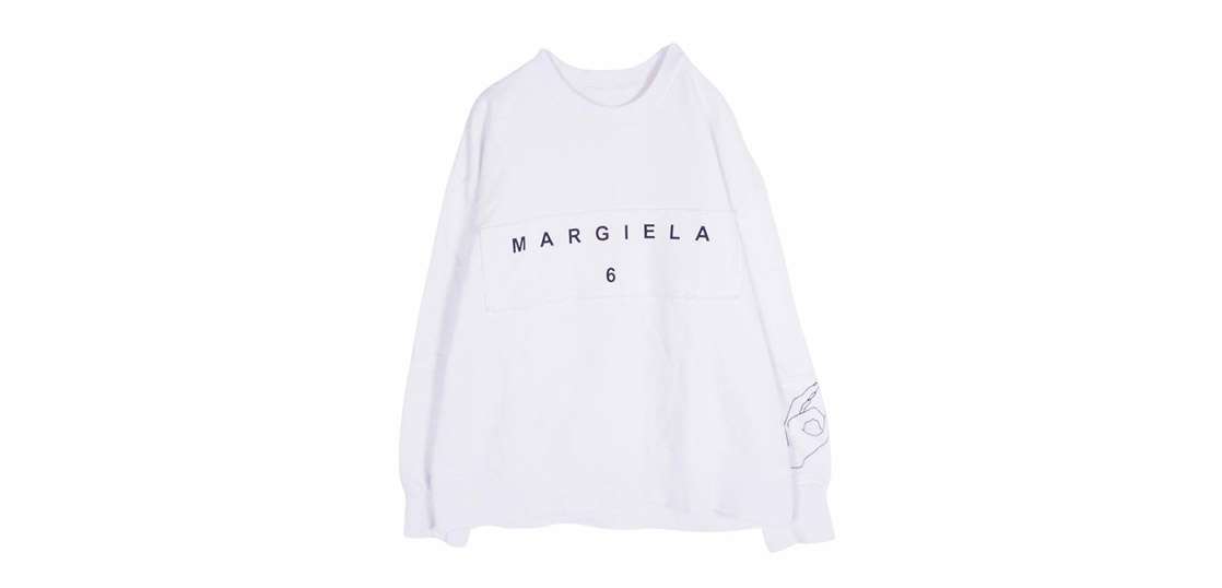 メゾンマルジェラ MM6 M60027-MM008 フロント ロゴ クルーネック スウェット トレーナ 買取実績