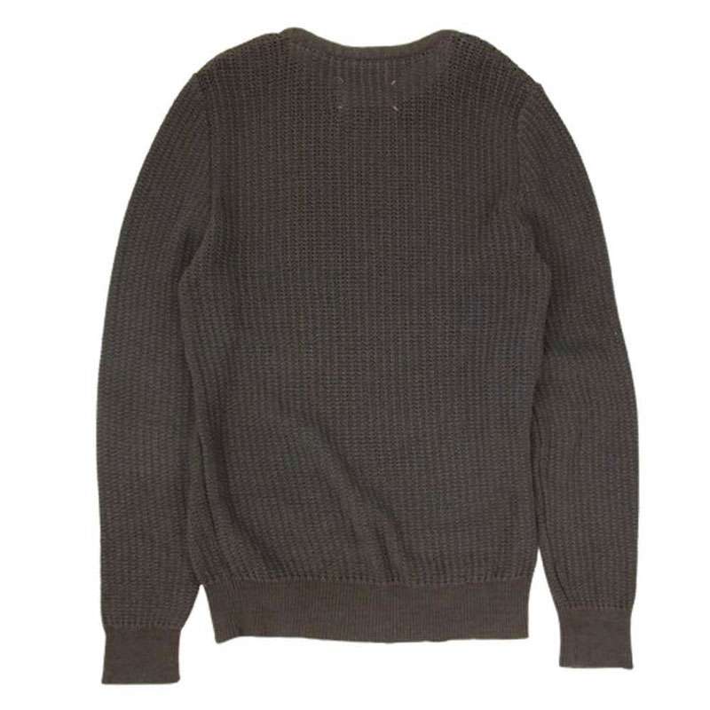 メゾンマルジェラ S30HA0844 10ライン 4つタグ ダメージ加工 ローゲージニット セーター 買取実績 画像