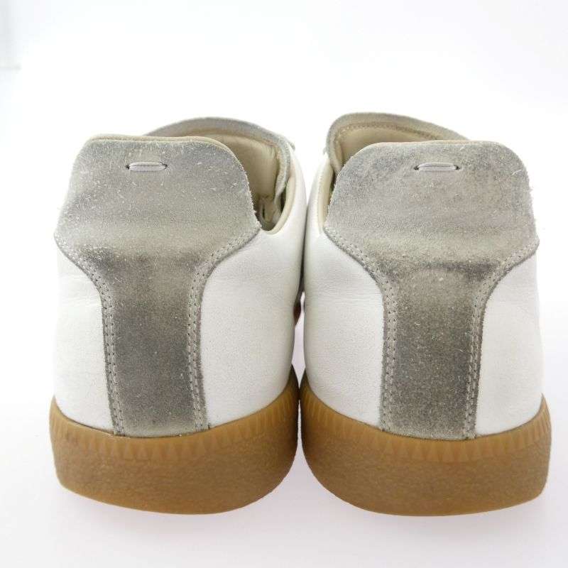 メゾンマルジェラ S57WS0236 P1895 REPLICA レプリカ ジャーマントレーナー レザー スニーカー 買取実績 画像