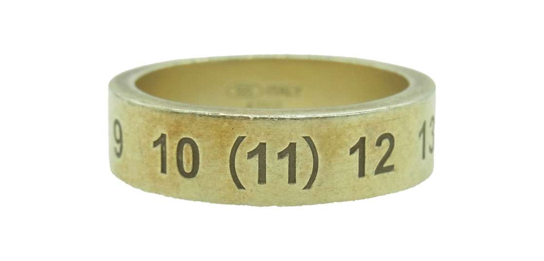 メゾンマルジェラ SM1UQ0050 NUMBER RING  買取実績