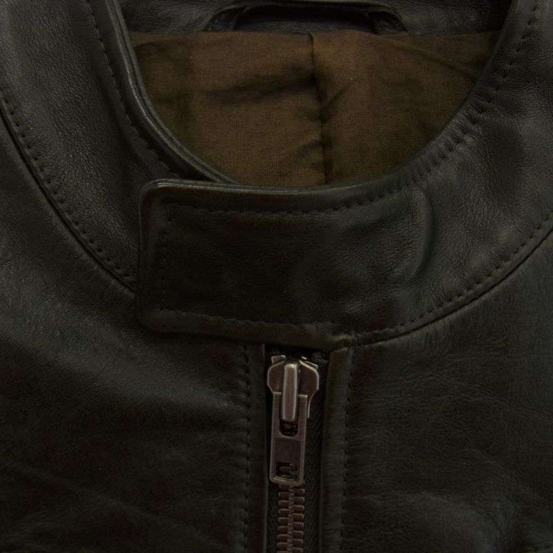 メゾンマルタンマルジェラ 11AW S50AM0147 マルタン期 14ライン 八の字 レザー ライダースジャケット 買取実績 画像