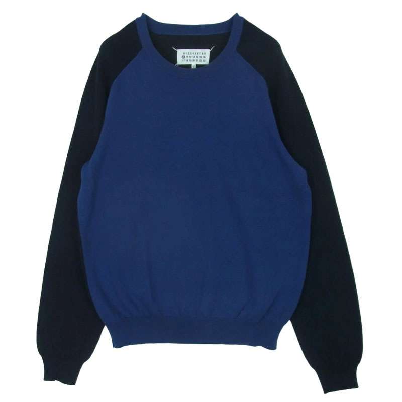 メゾンマルタンマルジェラ 15SS S50HA0574 10ライン 四つタグ バイカラー ニット セーター 買取実績 画像