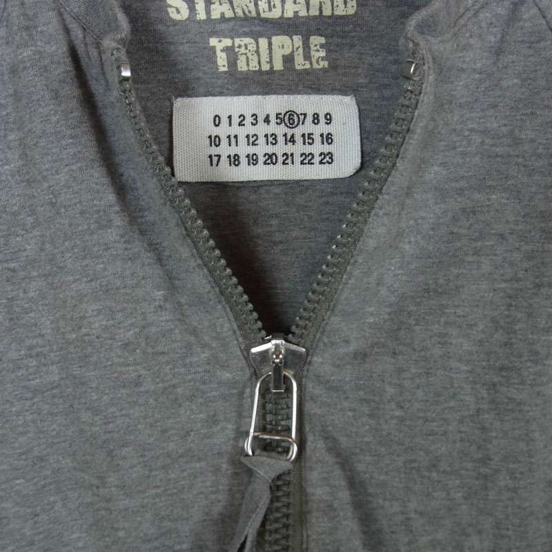 メゾンマルタンマルジェラ ここのえタグ 6ライン ジップスウェットブルゾン 買取実績 画像