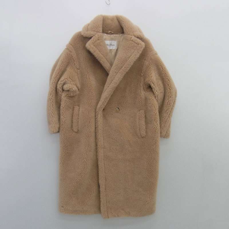 マックスマーラ 23101602336 テディベア アルパカ カシミヤ ロングコート 買取実績 画像