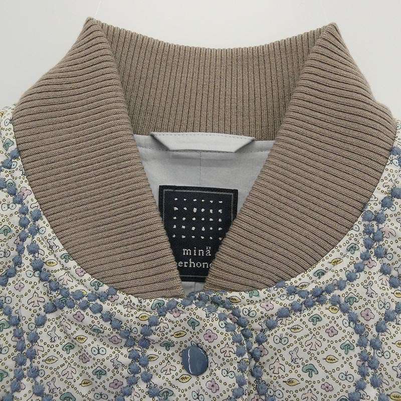 ミナペルホネン 23AW aba2400 forest wave × tambourine フォレストウェーブ タンバリン ブルゾン 買取実績 画像