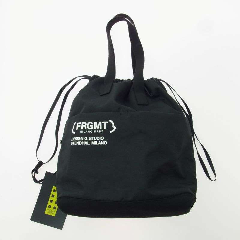 モンクレール 22AW H209U5D00003 M2471 GENIUS ジーニアス FRAGMENT TOTE BAG フラグメント ロゴプリント ナイロン トート バッグ 買取実績 画像