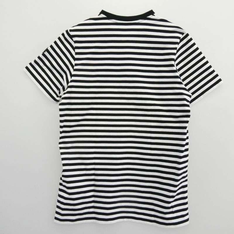 モンクレール 23SS I10918C00037 RIGATO LOGO T SHIRT ワッペン ボーダー 半袖 Tシャツ 買取実績 画像