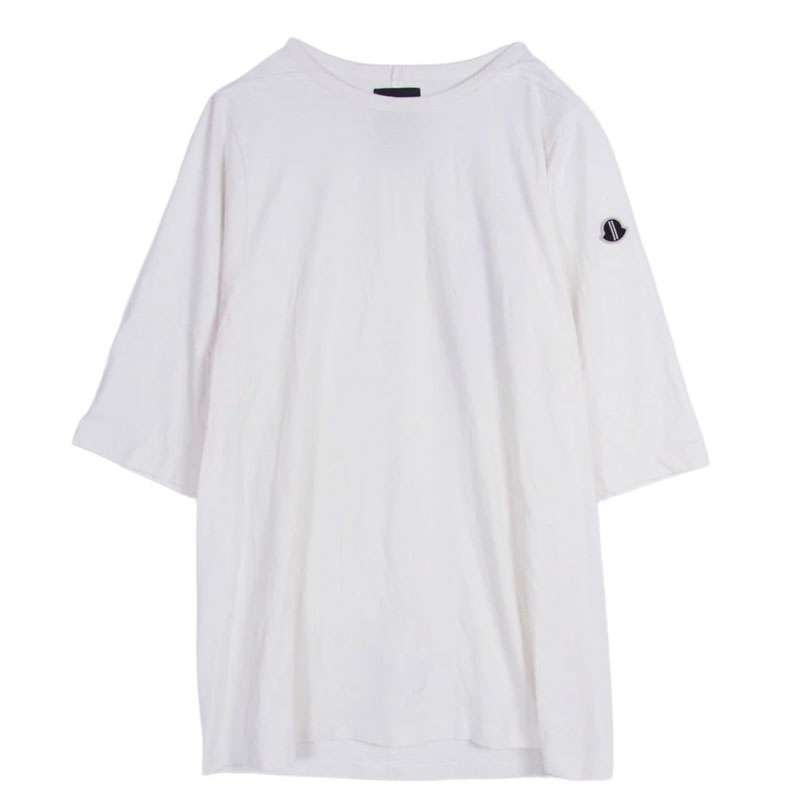 モンクレール 24AW J209N8C00002 x Rick Owens crewneck ss organic cotton T-shirt リックオウエンス クルーネック オーガニック コットン 買取実績 画像
