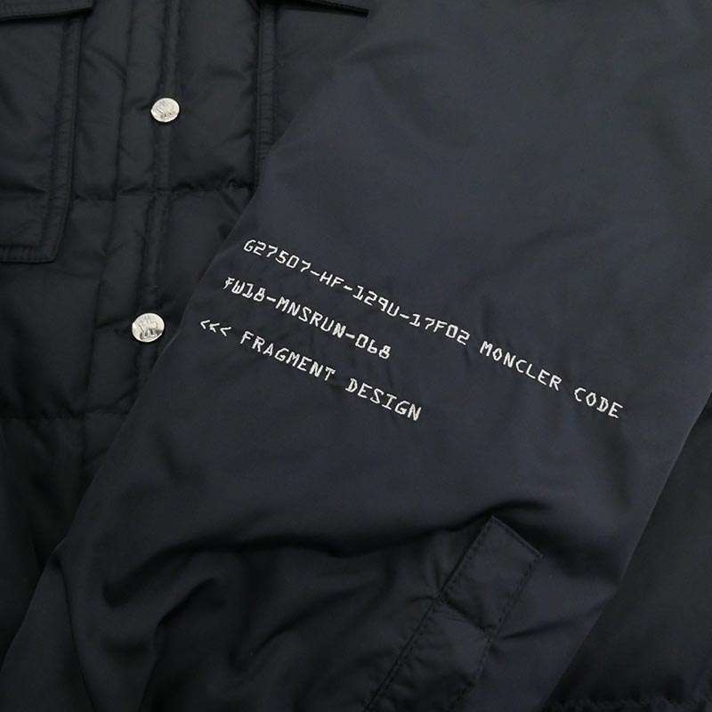 モンクレール D209U4031600 × FRAGMENT フラグメント MAZE JACKET ダウン ジャケット 買取実績 画像