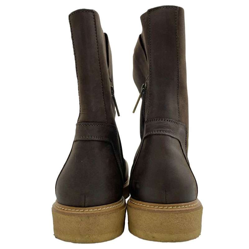 モンクレール DALLAS Leather Boots サイド ジップ ブーツ 買取実績 画像