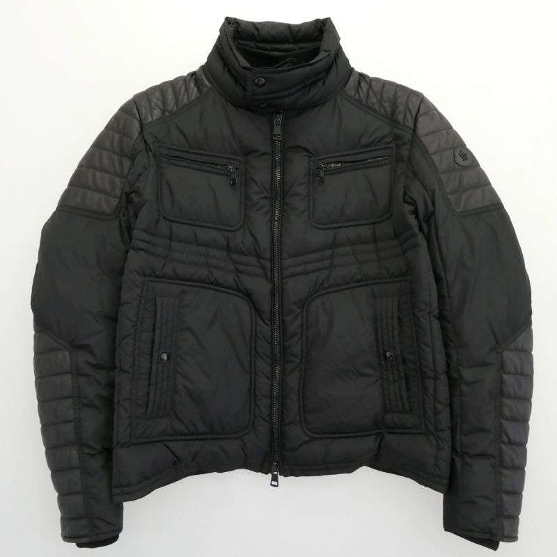 モンクレール DIMITRI GIUBBOTTO ディミトリ レザー 切替 ダウンジャケット 買取実績 画像