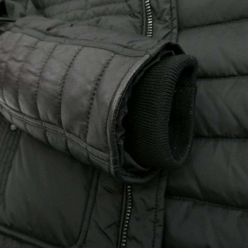 モンクレール DIMITRI GIUBBOTTO ディミトリ レザー 切替 ダウンジャケット 買取実績 画像