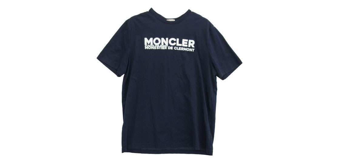 モンクレール G10918C7D910 DE CLERMONT Rubber Logo Print MAGLIA T-SHIRT 買取実績