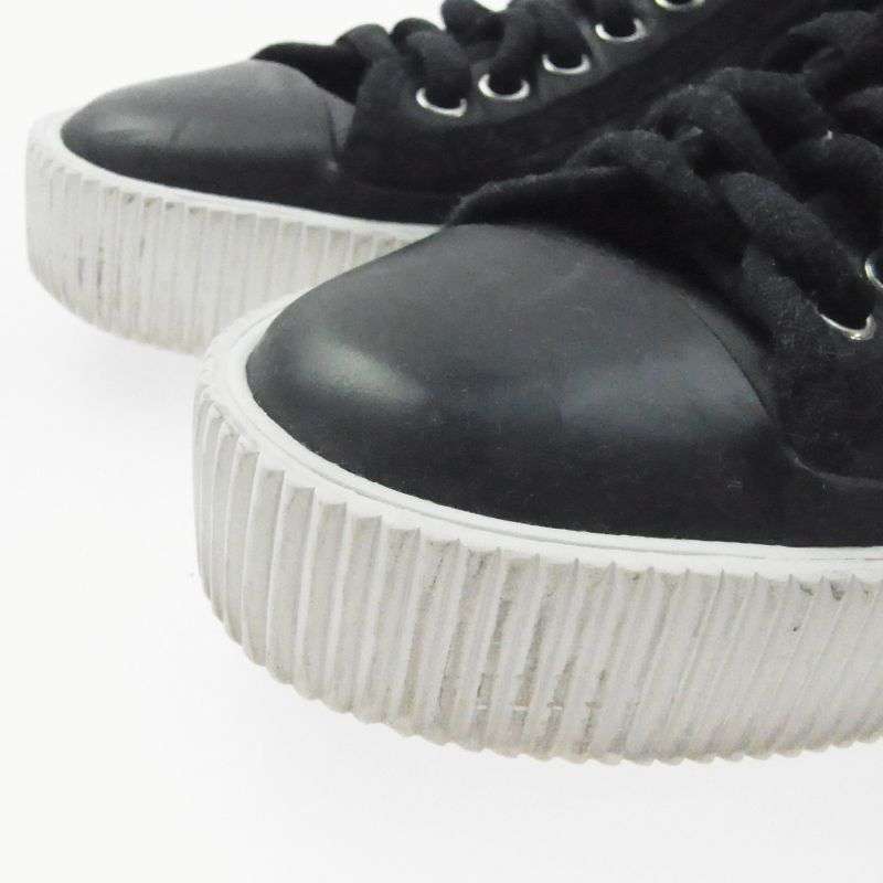 モンクレール GLISSIERE LOW TOP SNEAKERS レザー ローカット スニーカー 買取実績 画像