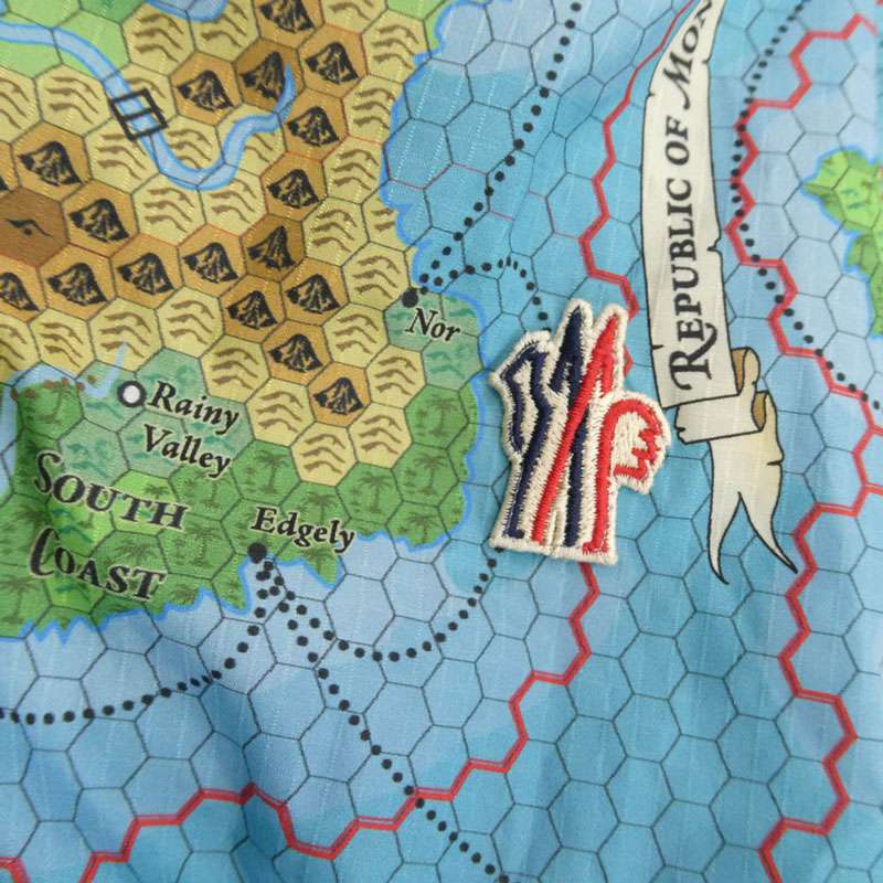 モンクレール I10971A00016 GRENOBLE EASTON グルノーブル イーストン フルジップ ナイロン フーデッド ジャケット 買取実績 画像