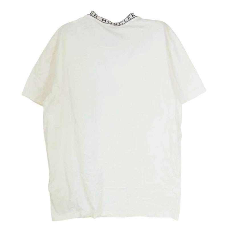 モンクレール K10918C000278390T SS TSHIRT カラーネック ロゴレタリング 半袖 Tシャツ 買取実績 画像