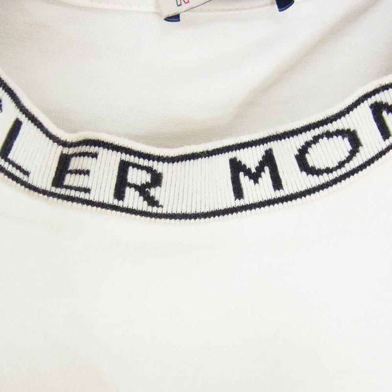 モンクレール K10918C000278390T SS TSHIRT カラーネック ロゴレタリング 半袖 Tシャツ 買取実績 画像