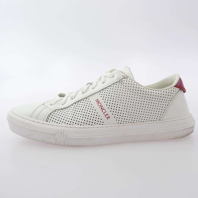 モンクレール ニューモナコ パンチング レザー スニーカー 買取実績 画像