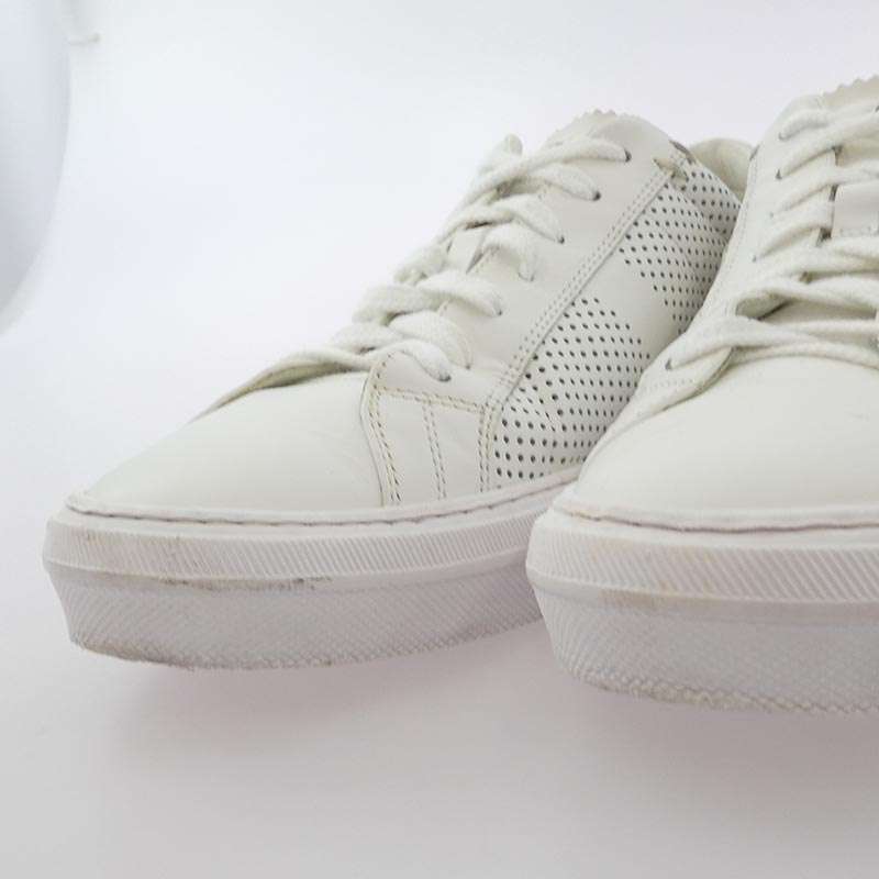 モンクレール ニューモナコ パンチング レザー スニーカー 買取実績 画像