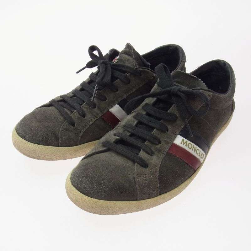  モンクレール スエード ローカット スニーカー 買取実績 画像
