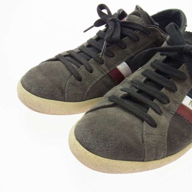  モンクレール スエード ローカット スニーカー 買取実績 画像