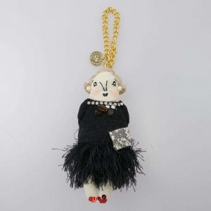 ミュベール グランマチャーム LILY リリー オペラ ブラックドレス バッグチャーム キーホルダー 買取実績