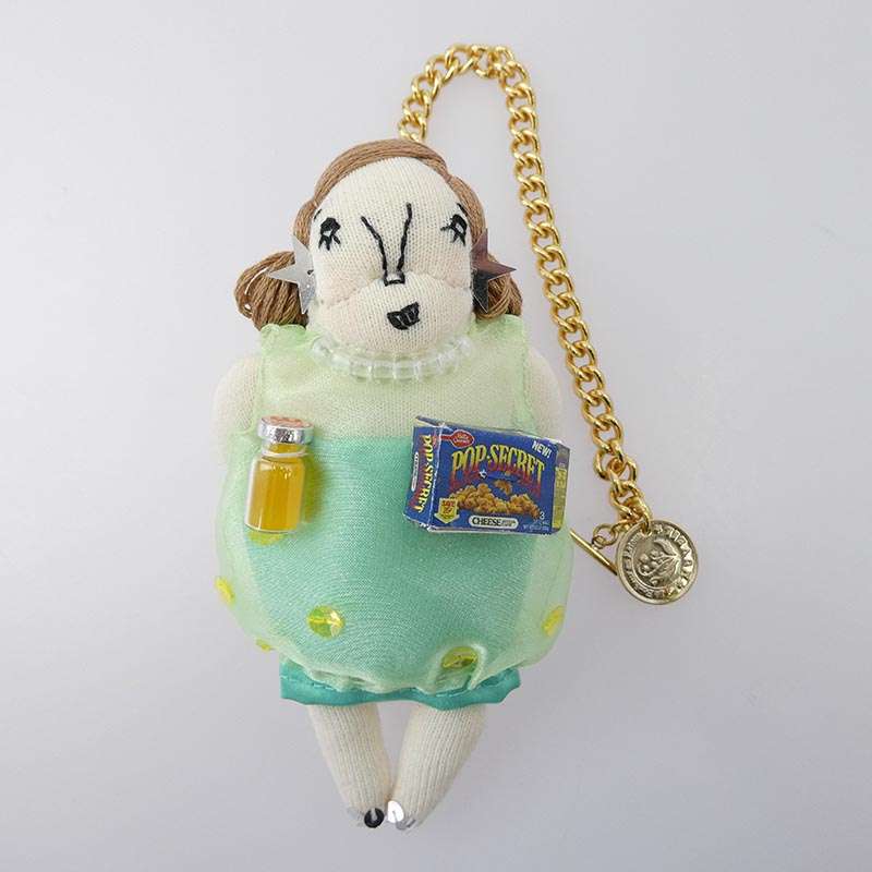 ミュベール グランマチャーム Rose ローズ シースルードレス ポップコーン バッグチャーム キーホルダー 買取実績 画像