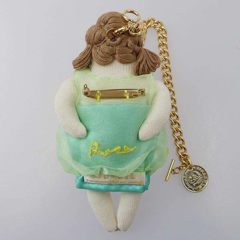 ミュベール グランマチャーム Rose ローズ シースルードレス ポップコーン バッグチャーム キーホルダー 買取実績 画像