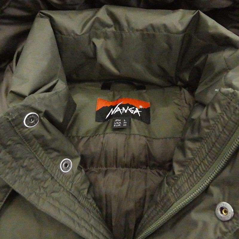 ナンガ ジャーナルスタンダード別注 オーロラテックス ダウン ジャケット 買取実績 画像